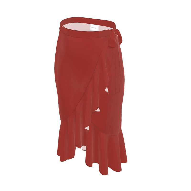 VÉRVE Flounce Long Skirt